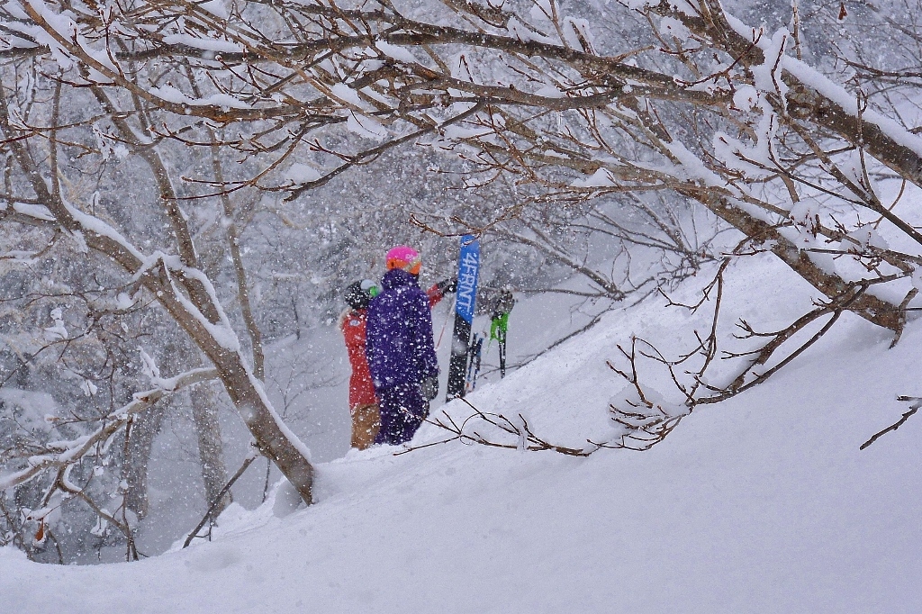 What storms in Hokkaido are like.