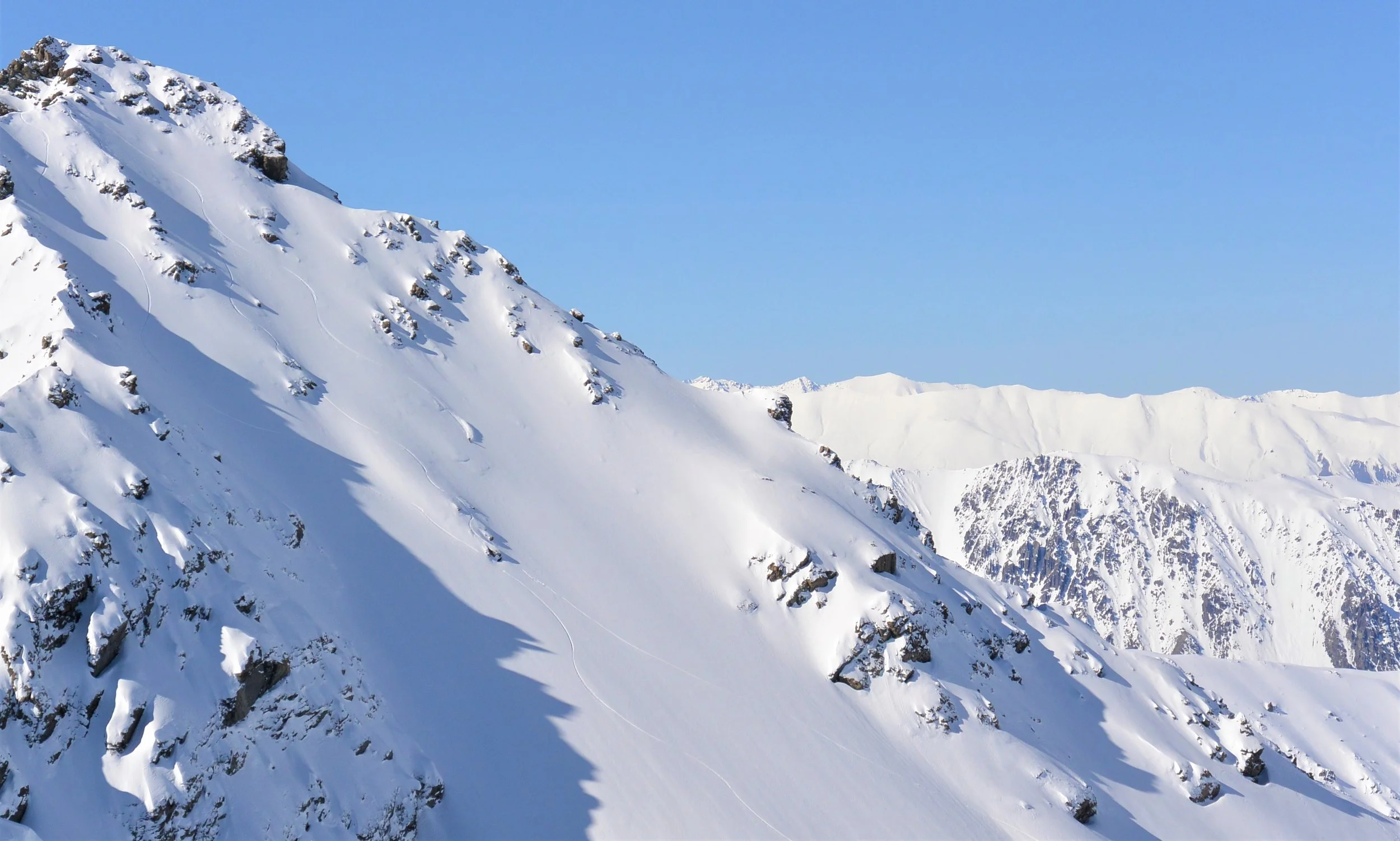 Yes, you'll probably have to ski open faces. Hopefully you can live with that...