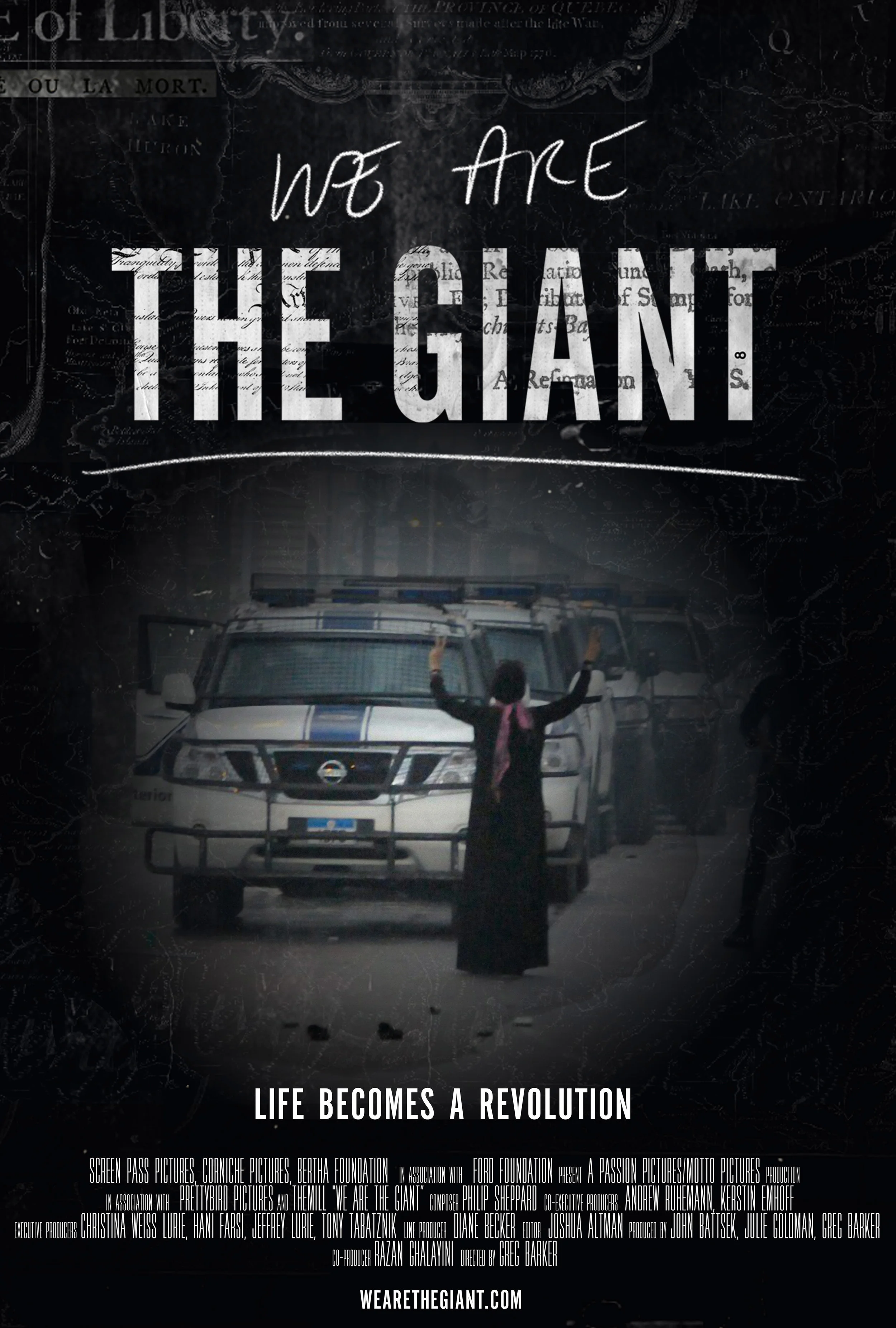 WE ARE THE GIANT The revolutions in the Middle East. Sundance Film Festival 2014 Madman Films Netflix, 2014