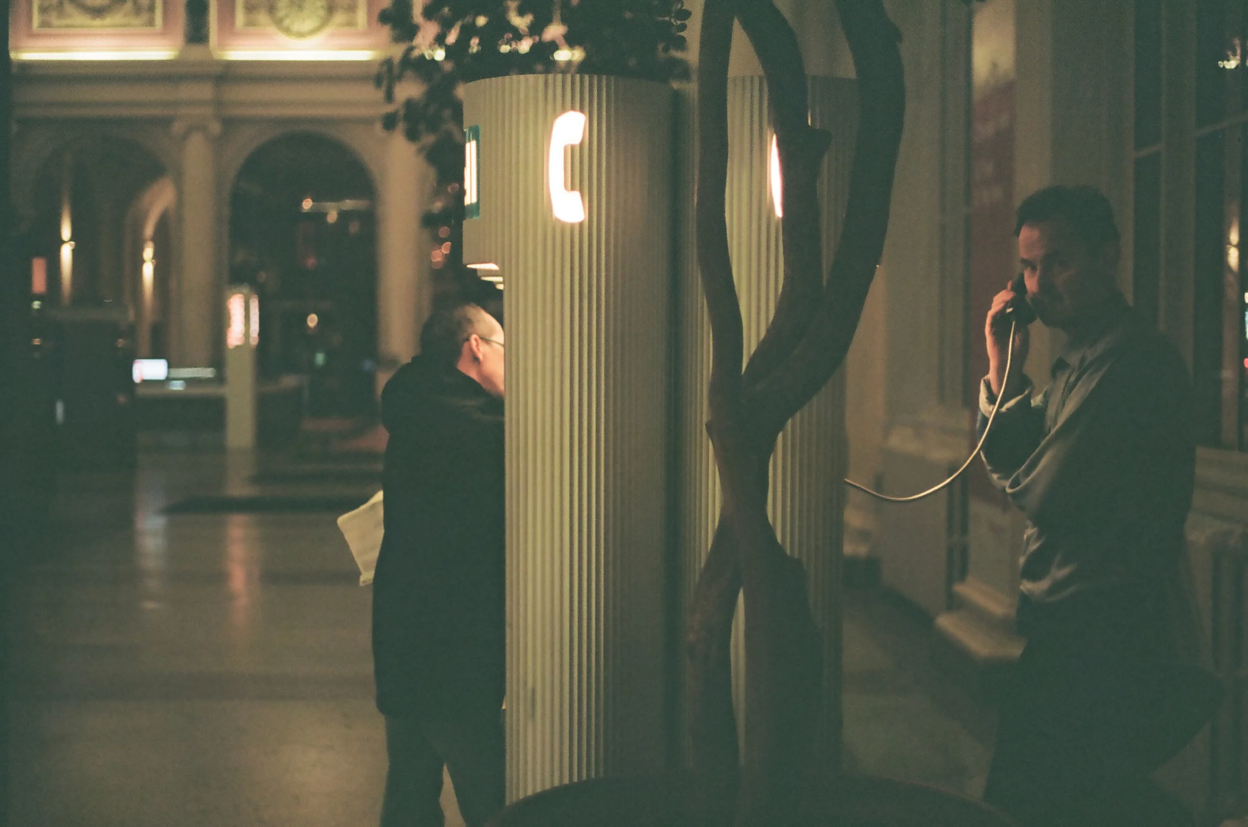 Telephone booth. Vancouver, Canada.