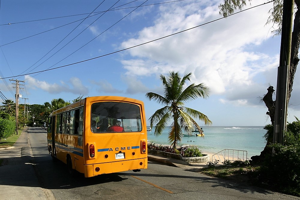 the bus stop by one battaleys mews and mullins beach