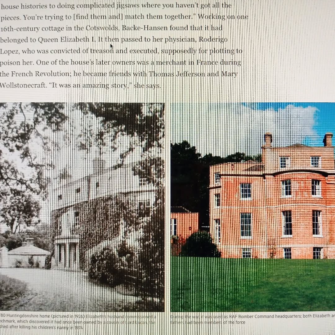 Thrilled to be featured in the Financial Times @ft_houseandhome with @bucksresearch in a piece about house histories! 

An excellent article by @emmafmagnus!

It's online now and in the paper TOMORROW/Saturday!

We are passionate about researching th