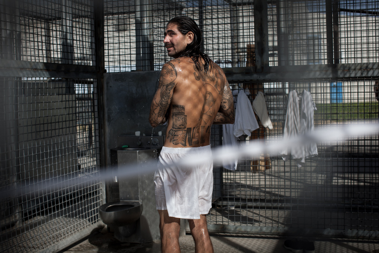 Some men exercise alone in the cages outside, doing pull-ups and walking in circles around the cage. There is an open shower and toilet in each cage. The state of California spends at least 20 percent more to keep inmates in SHUs – more than $12,000 per inmate per year.
