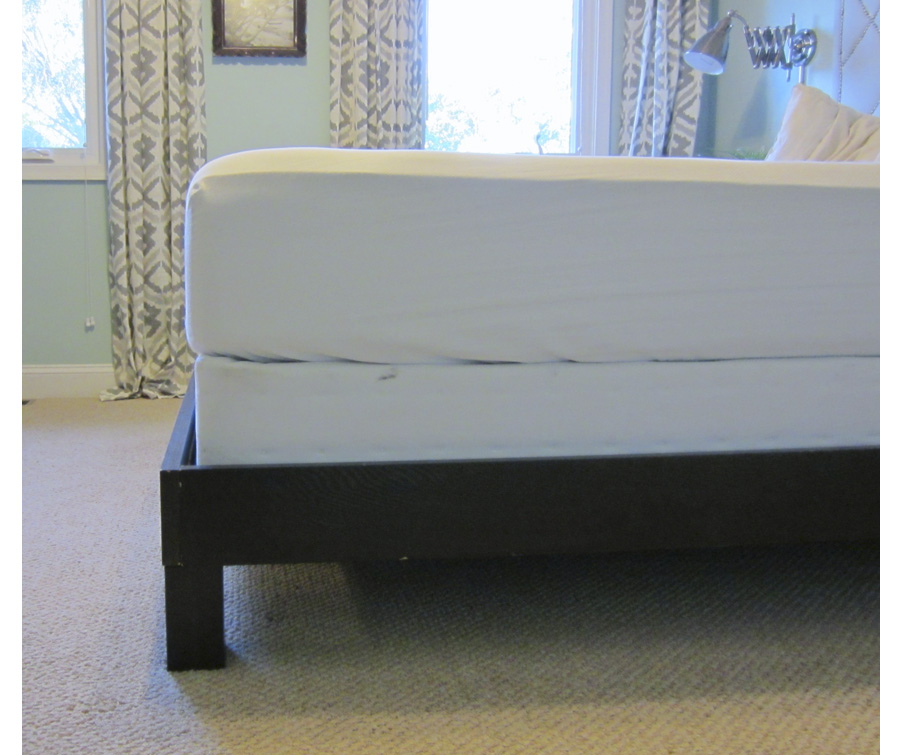 Convert A Platform Bed For Box Spring, How To Cover Box Spring In Bed Frame