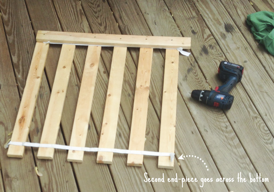 Cover From A Bed Frame, How To Connect Bed Slats