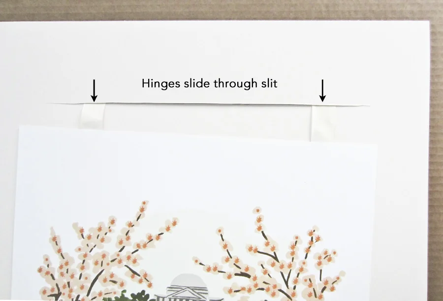 how to make photo frame slits how to make photo frame slits