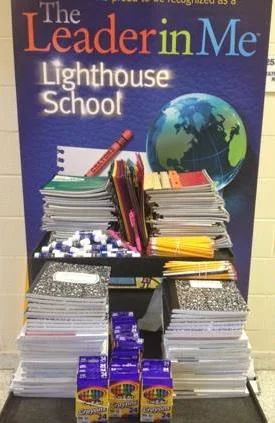 On Friday, September 12, 2015 the Foundation donated school supplies to two local schools: St. Stephen Elementary and J.K. Gourdin Elementary.