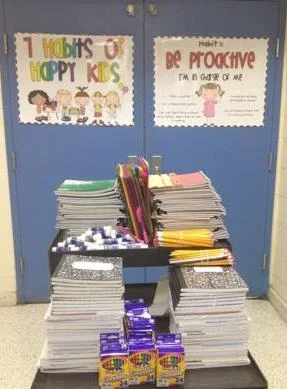 On Friday, September 12, 2015 the Foundation donated school supplies to two local schools: St. Stephen Elementary and J.K. Gourdin Elementary.