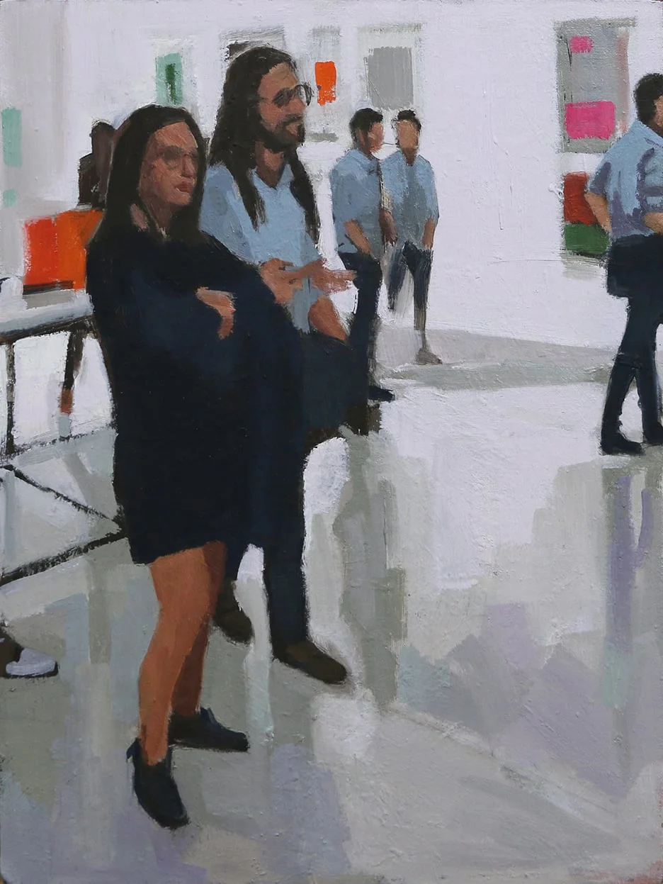 Gallery visitors