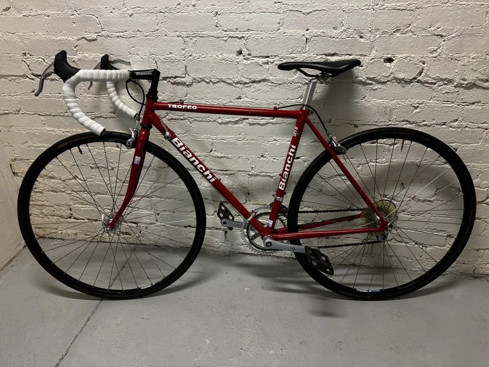 Classic Red Bianchi Trofeo Road Bike - 48 cm — Biketopia