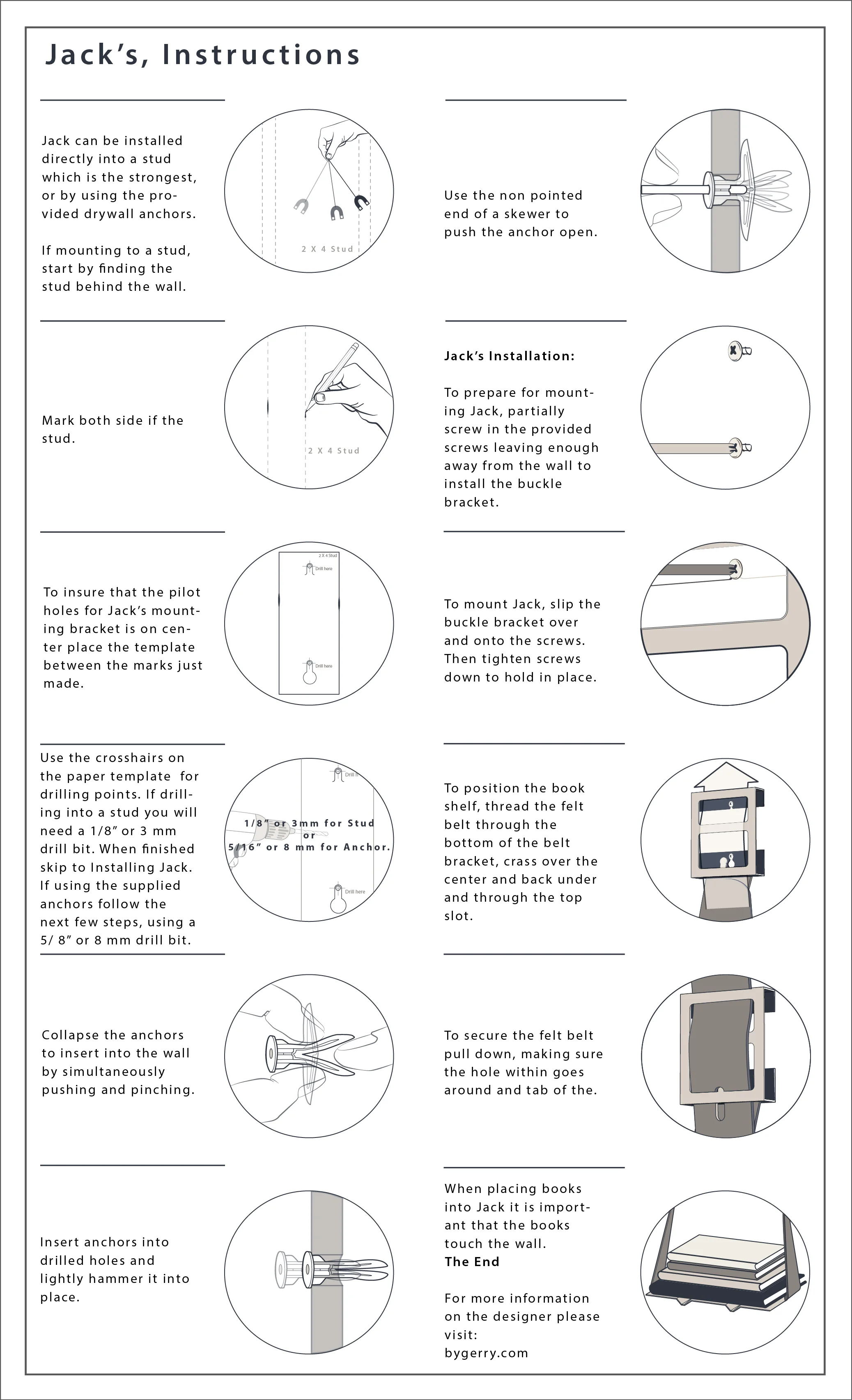 Jack - Instructions Diagram