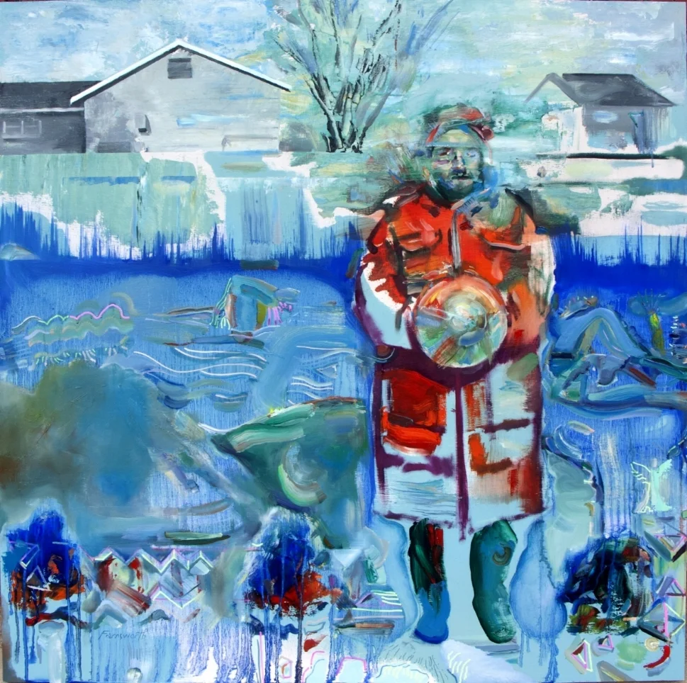 Satori in Red and Blue, 2014