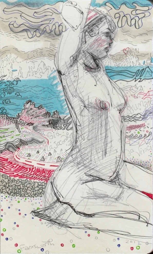 Jaconde Drawing, 2012