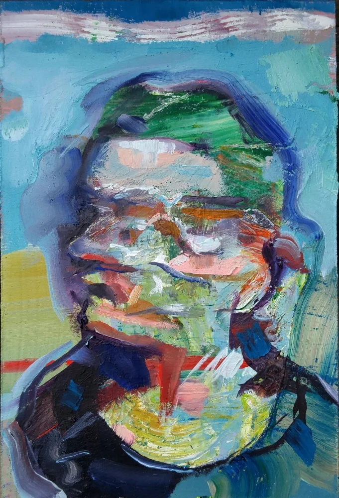 Abstracted Head Study (Emma II), 2017