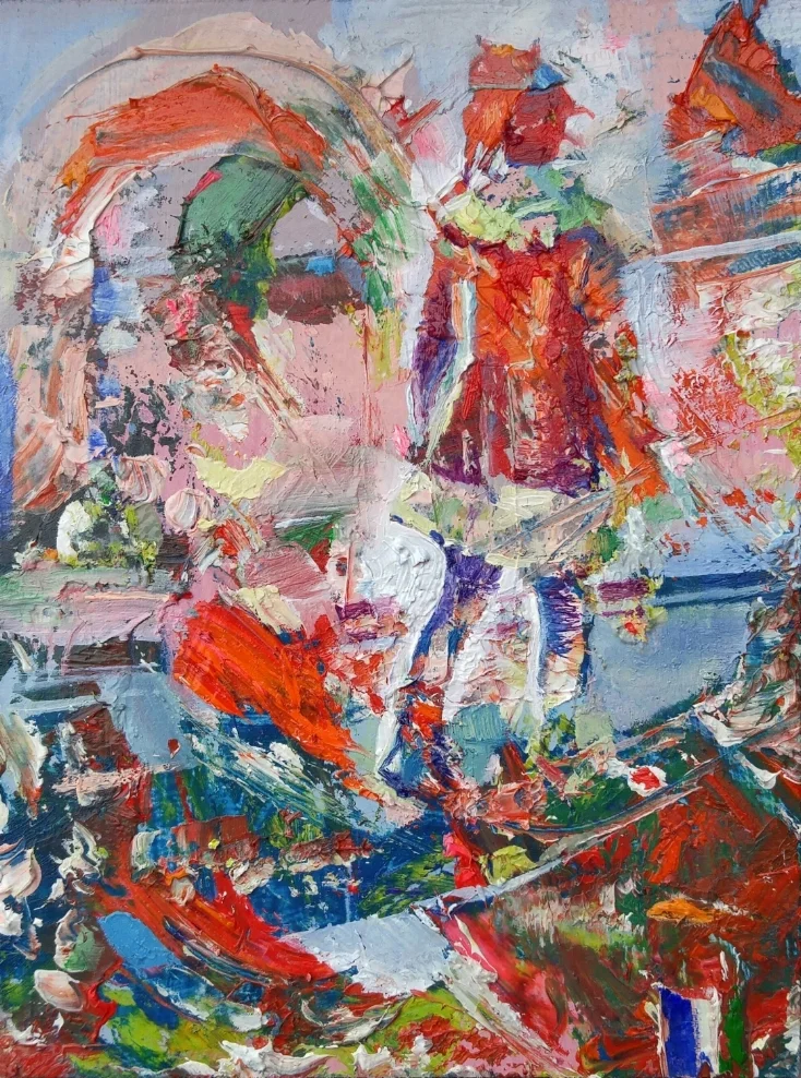 Red Jess (Walking Away), 2017