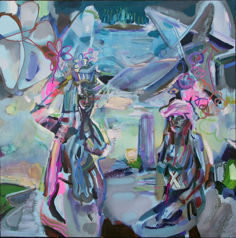 J n' J Painting #1, 2015