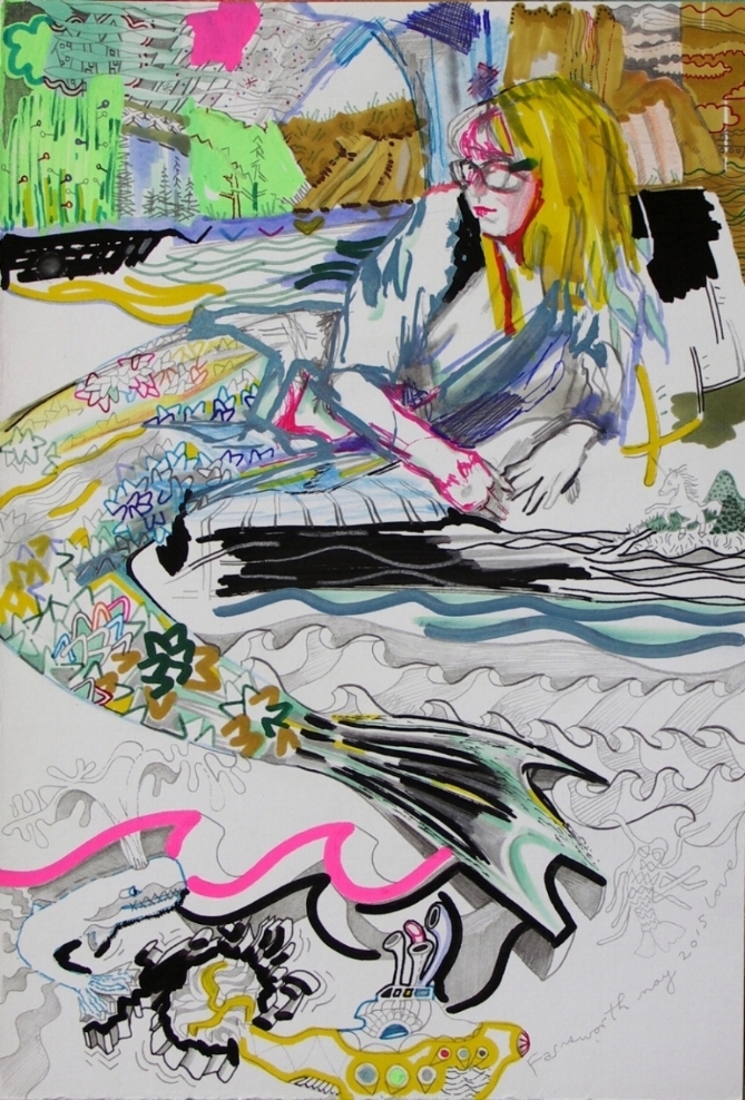 Yellow Haired Mermaid, 2015