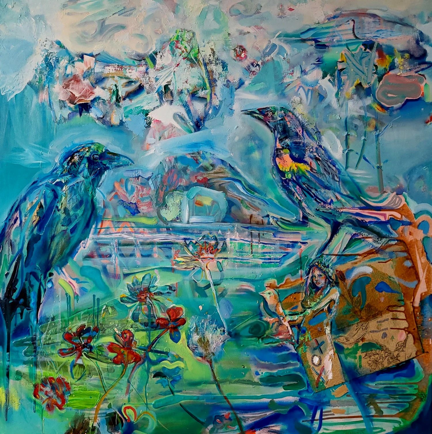 Floral Blackbird Enhancer, 2023