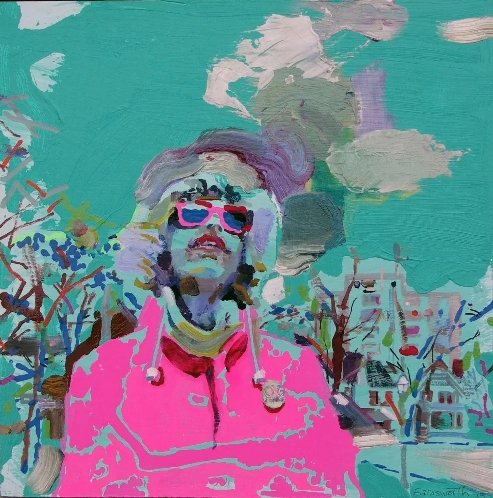 Study of a Woman in Montebello Park, 2015