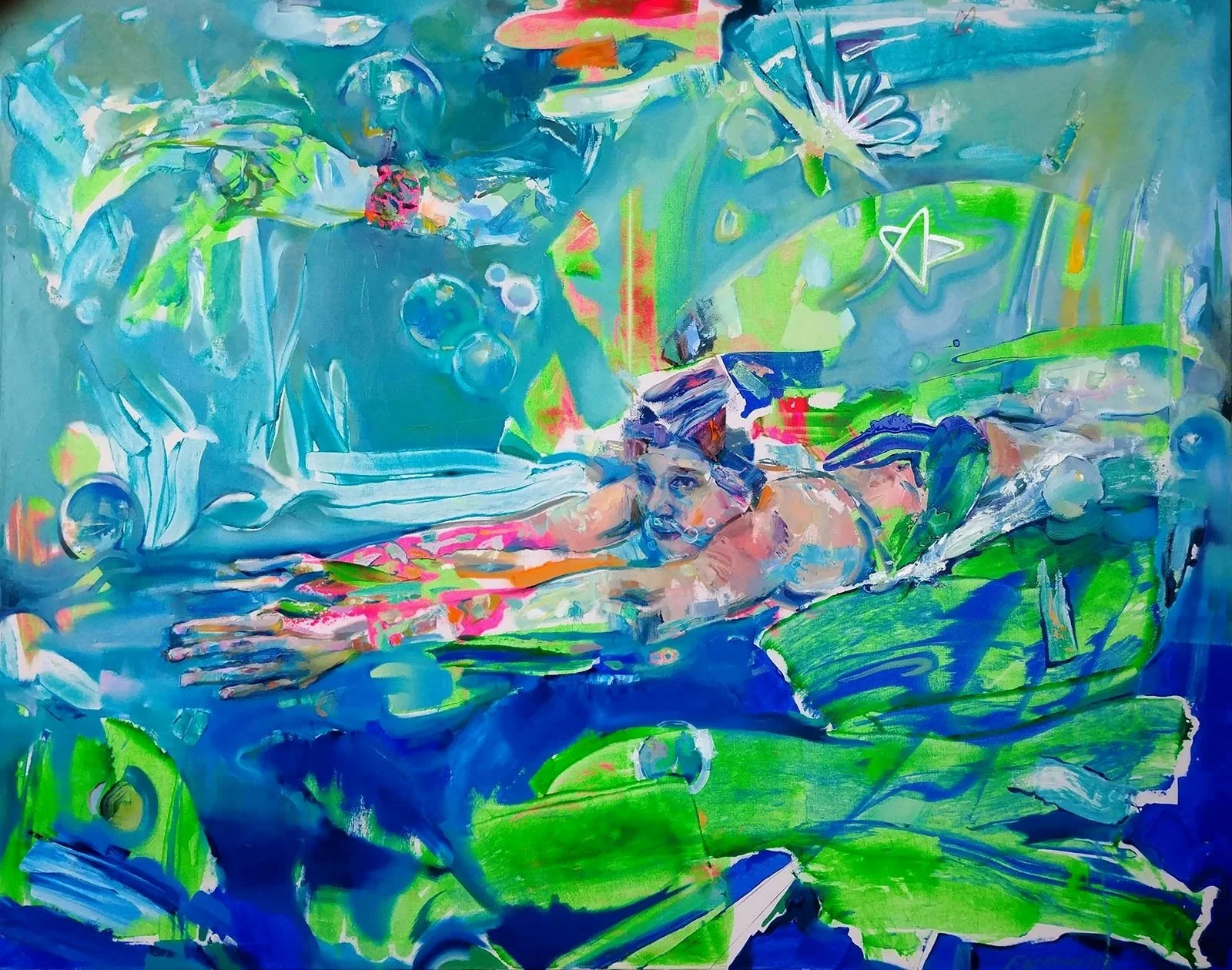 Lucid Dream Swimming at Antibes, 2022