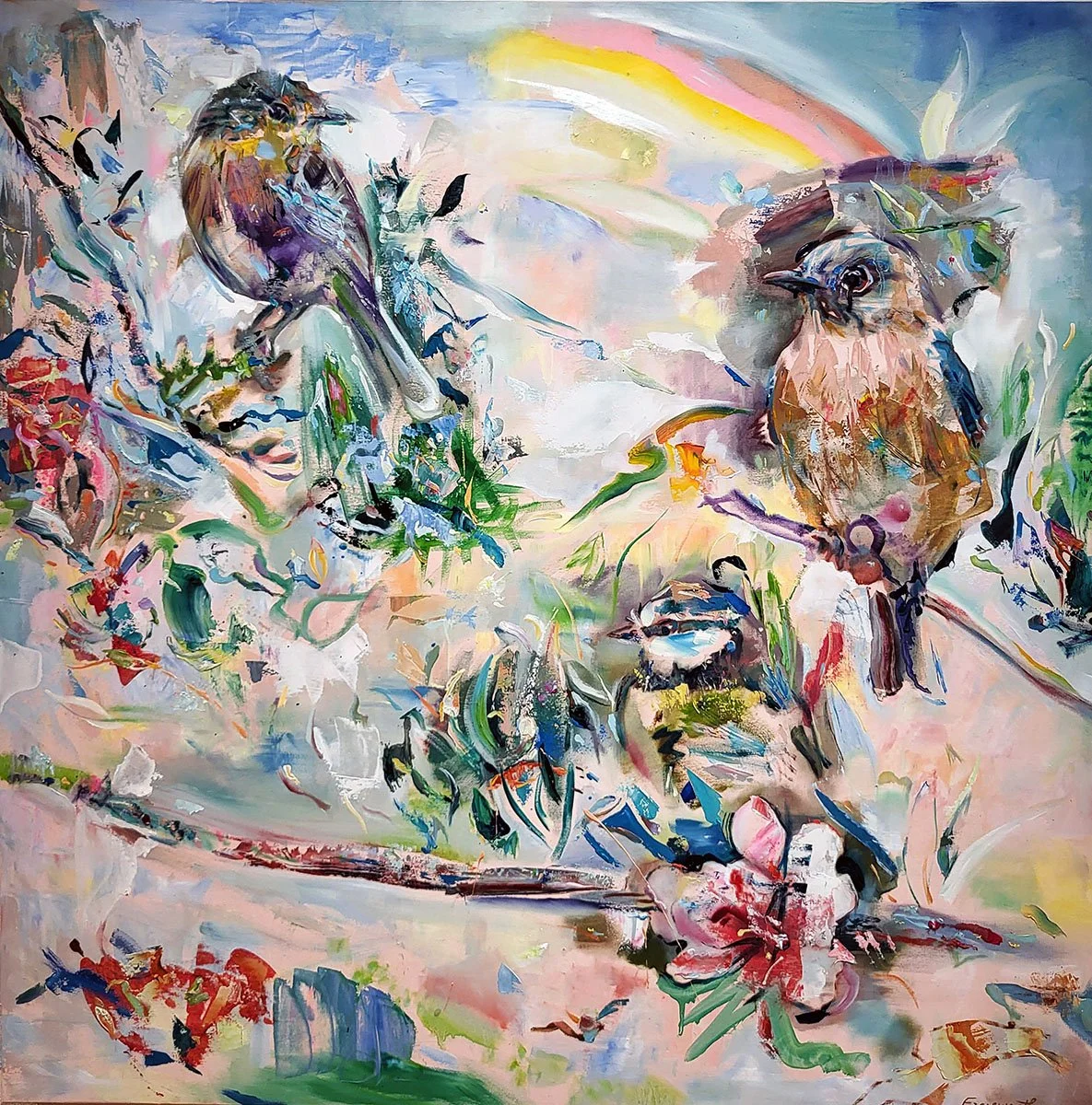 Birds and Branches Abstraction, 2022