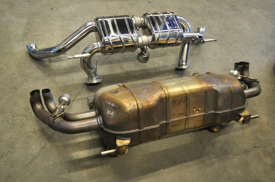 CAPRISTO VALVED R8 V10 EXHAUST