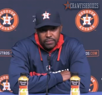 Bo Porter will stare at you until you turn invisible. Yes, this is a moving GIF.