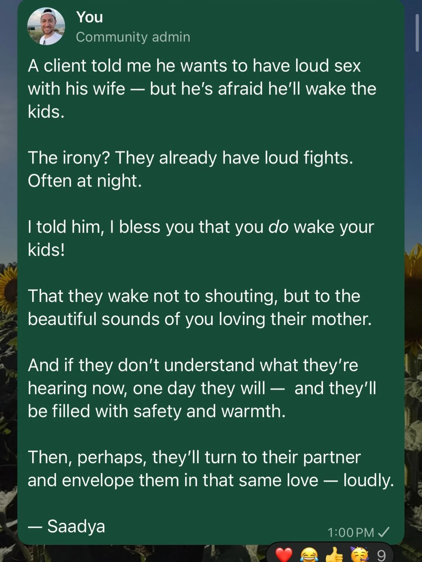 If you&rsquo;re ready to drop your illusions and delusions and start leading like the man you were born to be, join 

GROUP w/ Saadya: The Masculine in Relationship
and level up in every area of your life.

Intimacy. Polarity. Leadership.
Radical res