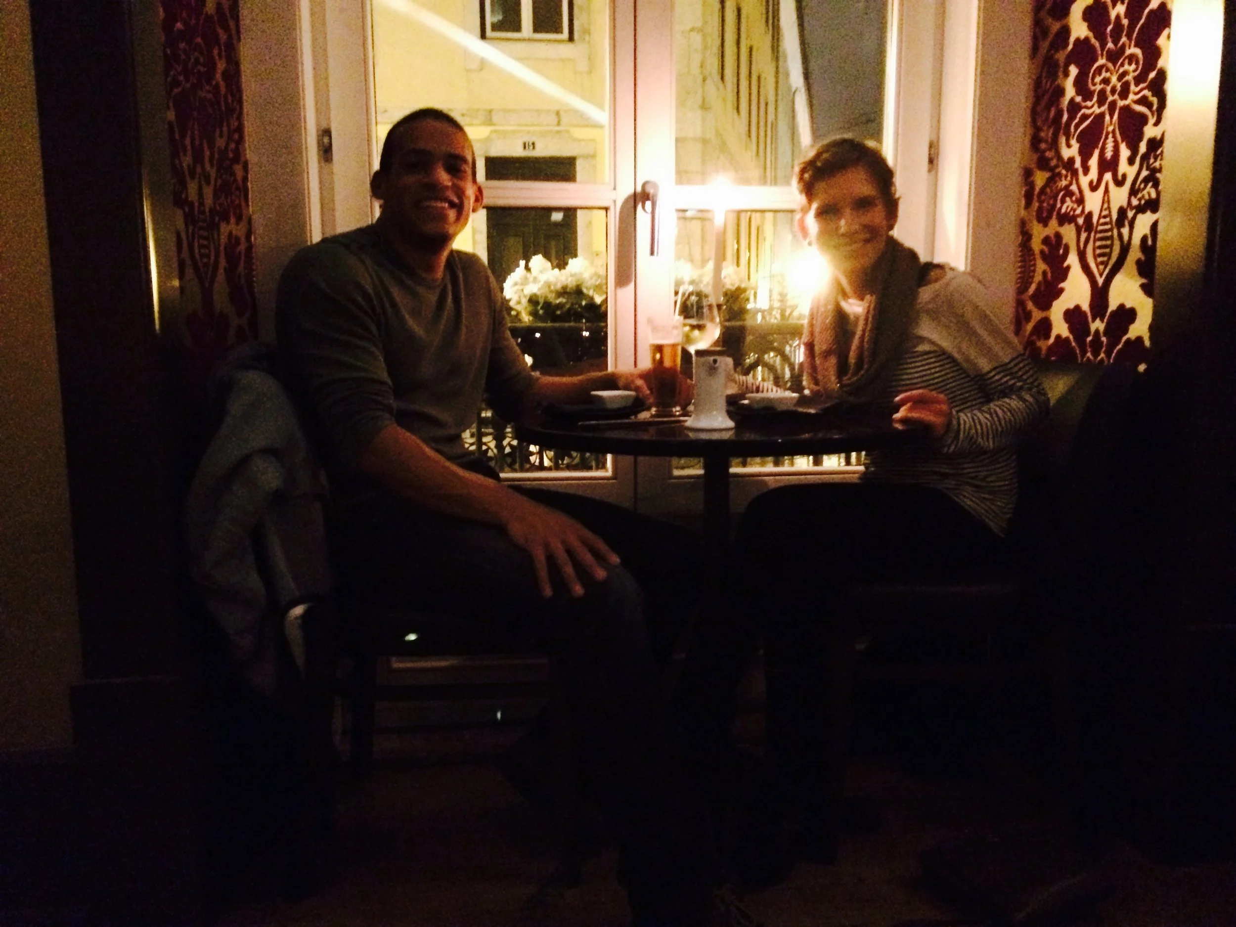Flashback to our daily "Sushi Time" happy hour in Lisbon