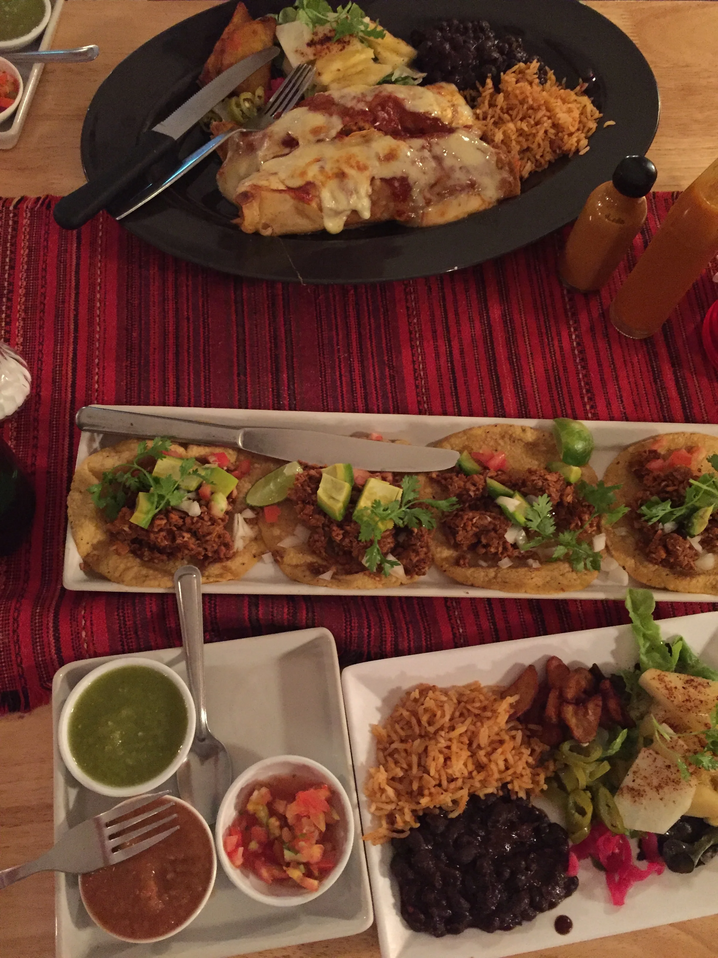 Salsa Kitchen in Chaing Mai, Thailand. Unpictured: The best chips and guacamole.
