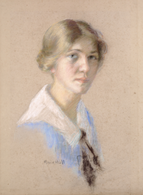  Marie Hull (1890-1980), Self-Portrait, no date. pastel on paper. Collection of the Mississippi Museum of Art. Anonymous gift.