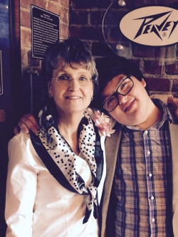  Dr. Kucia and her son Jay