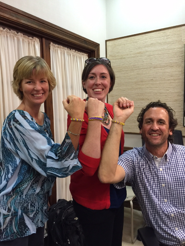  Dr. M with Dr. Jordan (L) and Dr. Price (R) of the MC Writing faculty