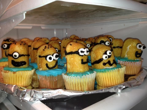 Although this was a one-time thing, everyone loved Mom's Minion cupcakes. They were despicably delicious. 