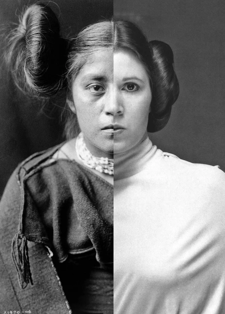 Things Are Looking Native, Native's Looking Whiter. Nicholas Galanin. Giclée. 2012