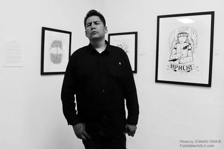 Douglas Miles: Artist, activist and creator of Apache Skateboards. Photo Credit: Eriberto Oriol