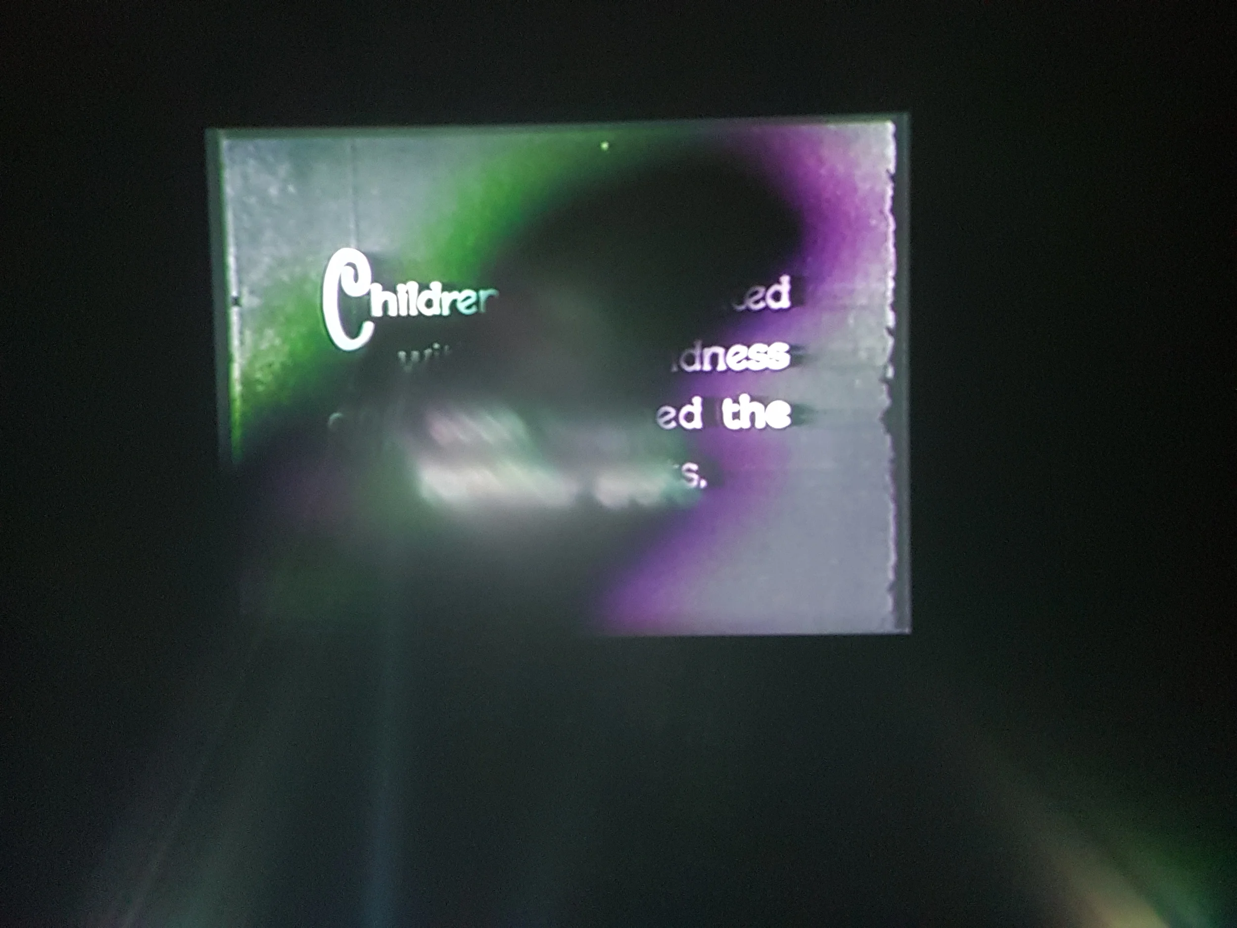 Only Available Light ,(still) selenite, digital video, 2016. Tania Willard