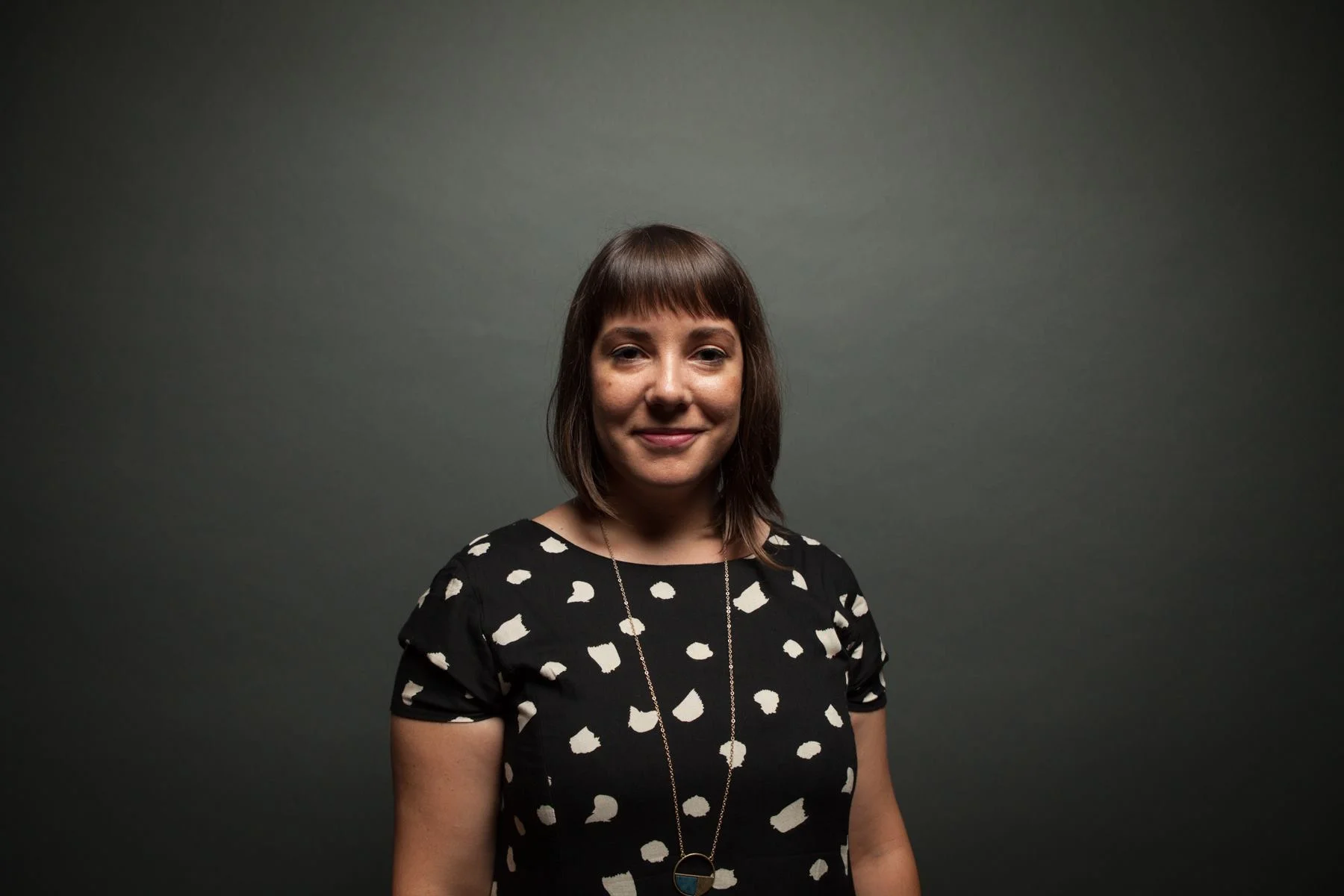 Curator Tarah Hogue