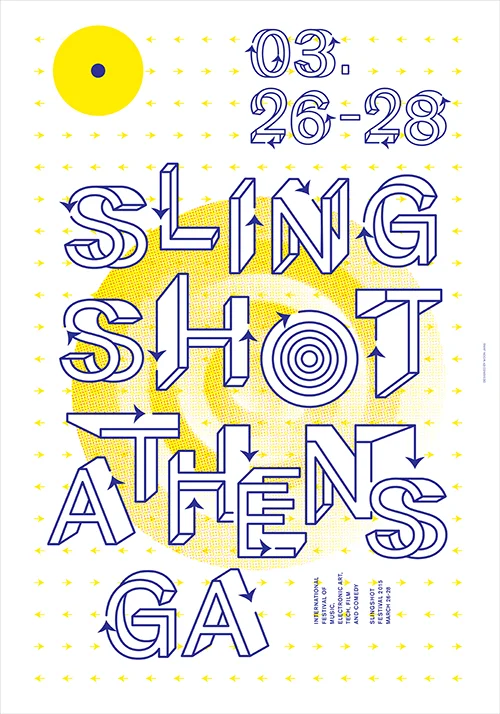 Slingshot Festival Poster, 2015
