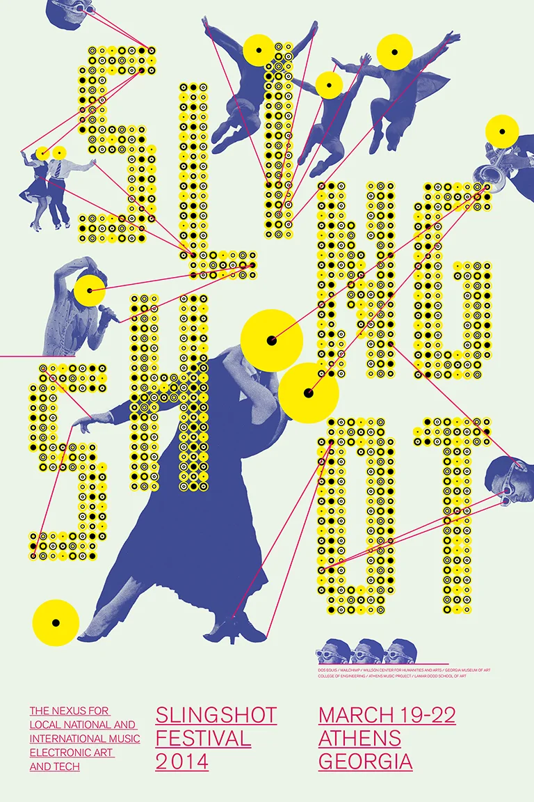 Slingshot Festival Identity and Poster Design, 2014