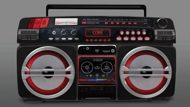 Boombox design