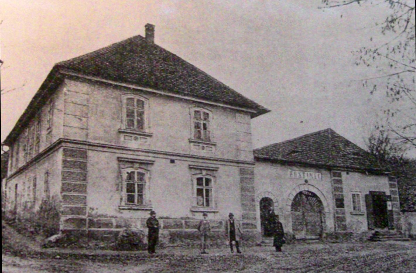 02 Birthhouse with AD in front 1888 from museum collection.jpg