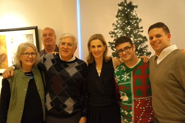 DAHA Performers and Board Members at Holiday Event. Photo Credit: Nancy Wight