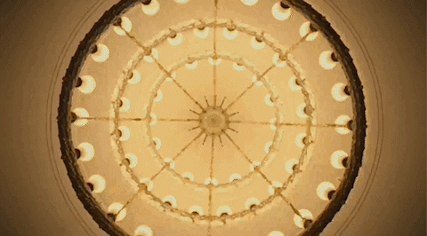 Chandelier scene from Enphase's "The Light Bulb Moment" film by droga5