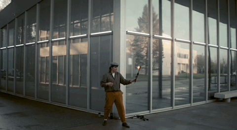 Juggling fire scene from Oneplus' "The Notch" film by droga5