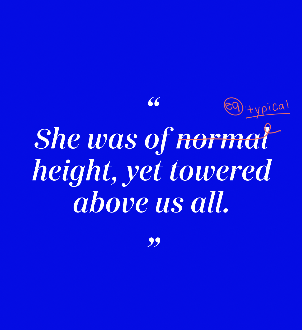 Tips for writers from Droga5's Adage A-List recognized Editing for Equality guide.