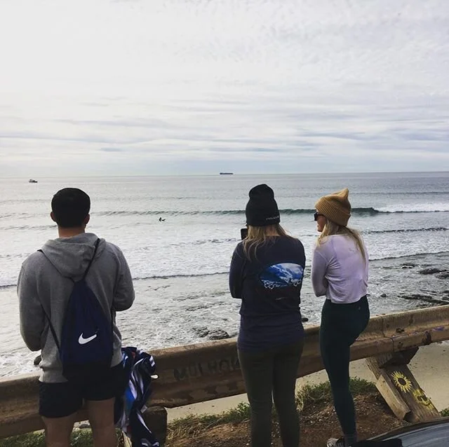We woke up Sunday morning after a chilly night in the mountains, but nothing a hot tea (or brew, as the brits call it) wouldn&rsquo;t fix. The tide was dropping fast so we pulled up to this north county wave with perfect little 2 ft peelers, great fo