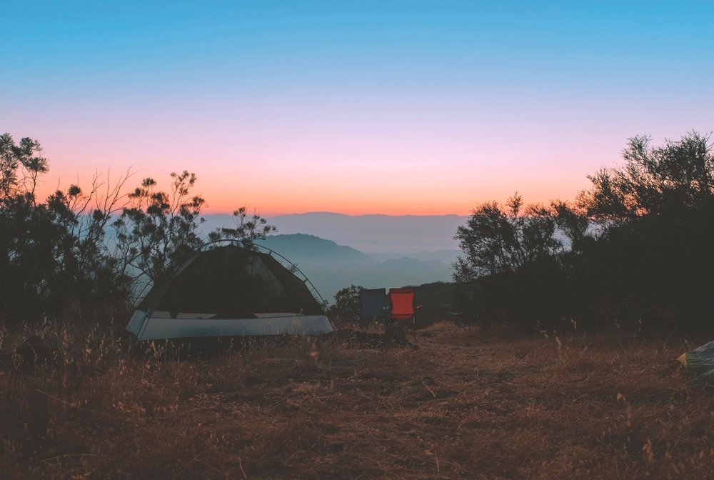 Camp on a spectacular private campsite