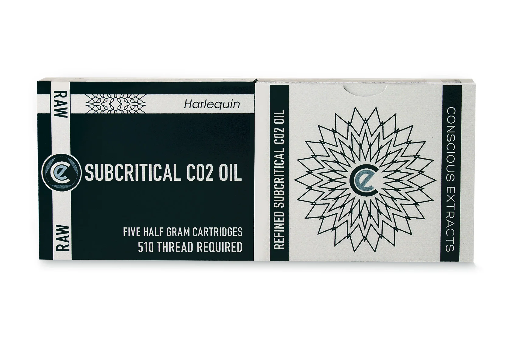 Five pack box front & back.