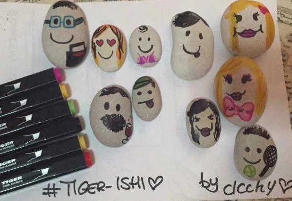 Chiara's rocks from Italy!